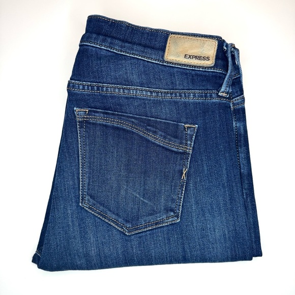 Express Women’s Straight Mid Rise Jeans Size- 6 - Picture 9 of 9